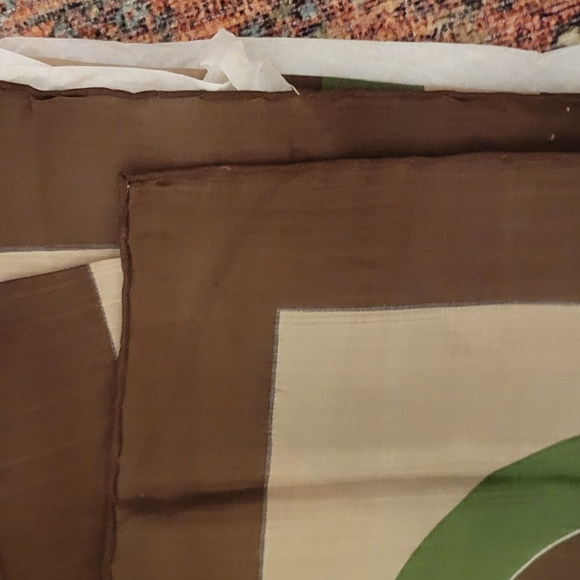 Mod art Vintage Silk Scarf - Picture 8 of 8
